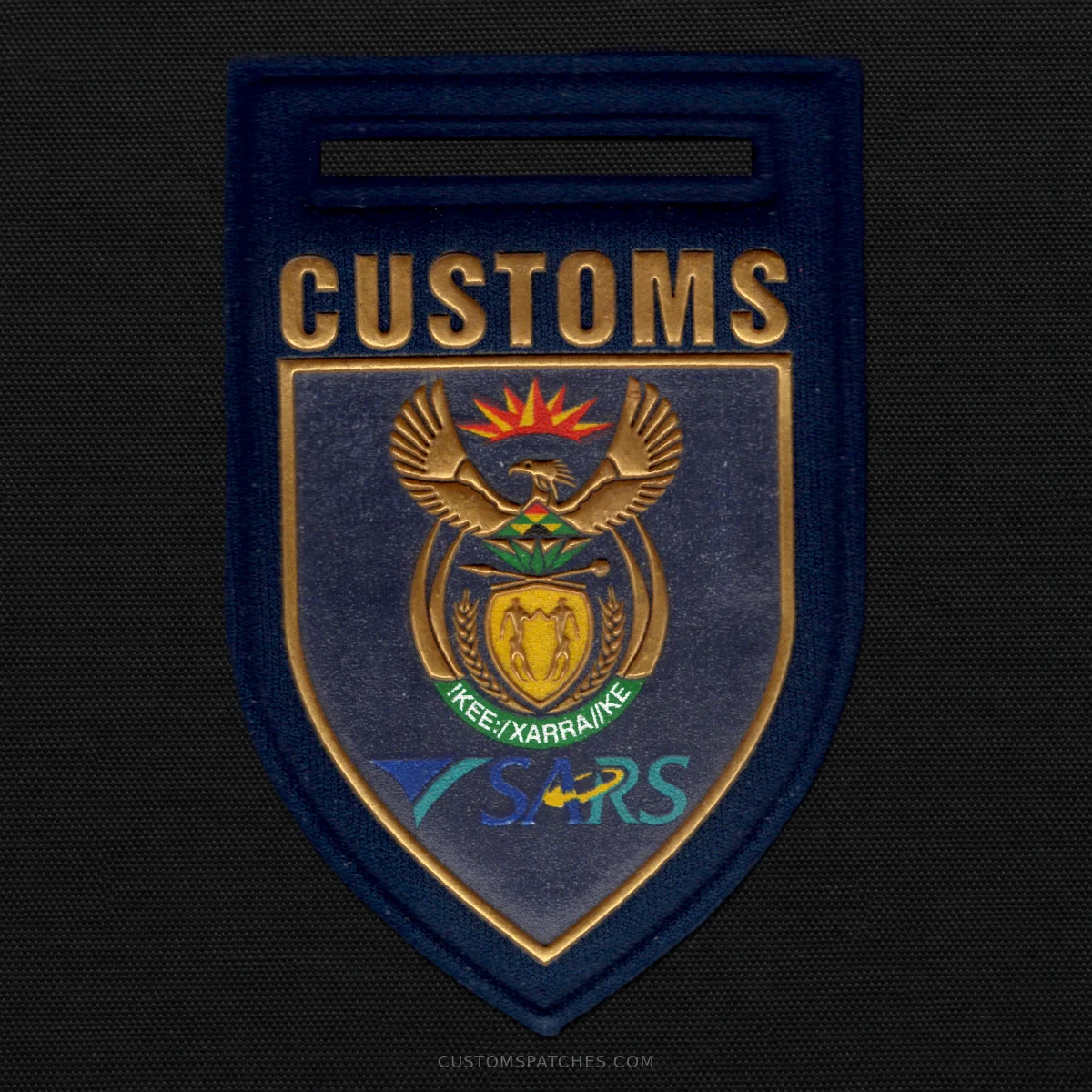 CUSTOMS !KE E: /XARRA //KE SARS – South African Revenue Service (SARS) – South Africa – Patch