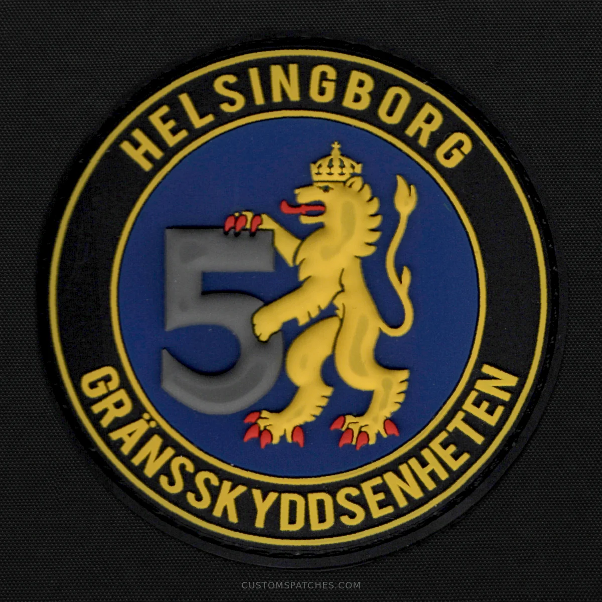 HELSINGBORG 5 GRÄNSSKYDDSENHETEN – Swedish Customs – Sweden – Patch