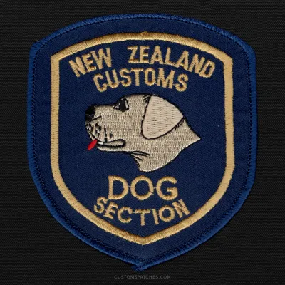NEW ZEALAND CUSTOMS DOG SECTION – New Zealand Customs Service (NZCS) – New Zealand – Patch