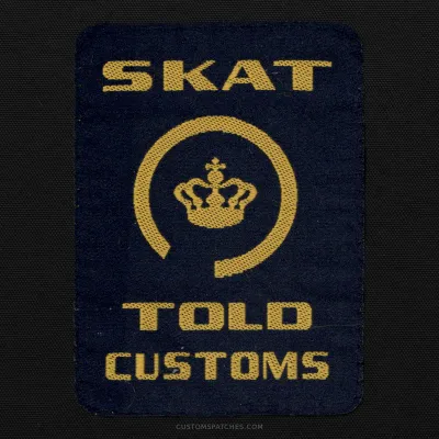 SKAT TOLD CUSTOMS – Danish Customs Agency – Denmark – Patch