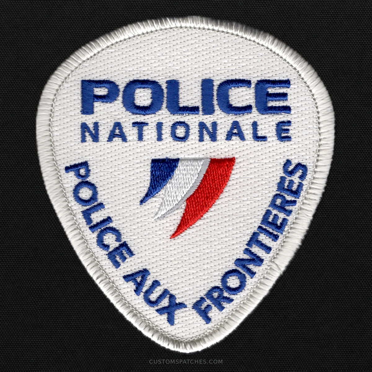 POLICE NATIONALE POLICE AUX FRONTIERES – France – Patch