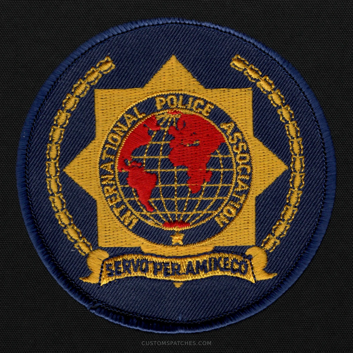 INTERNATIONAL POLICE ASSOCIATION SERVO PER AMIKECO – Germany – Patch